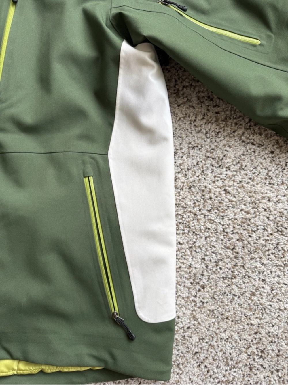 Patagonia Men’s Small Green Ski/Snowboard 2000s Vintage Coat - Picture 7 of 11